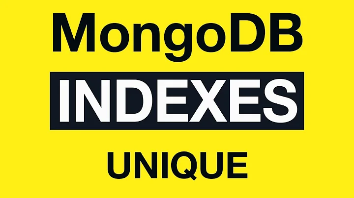 09  MongoDB Indexing - Example 1: Create Unique index