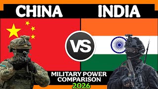 China vs India Military Power Comparison 2026 | India vs China Military Power Comparison 2026