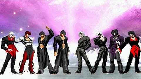 Iori Yagami Team VS. Element Team [KOF MUGEN]