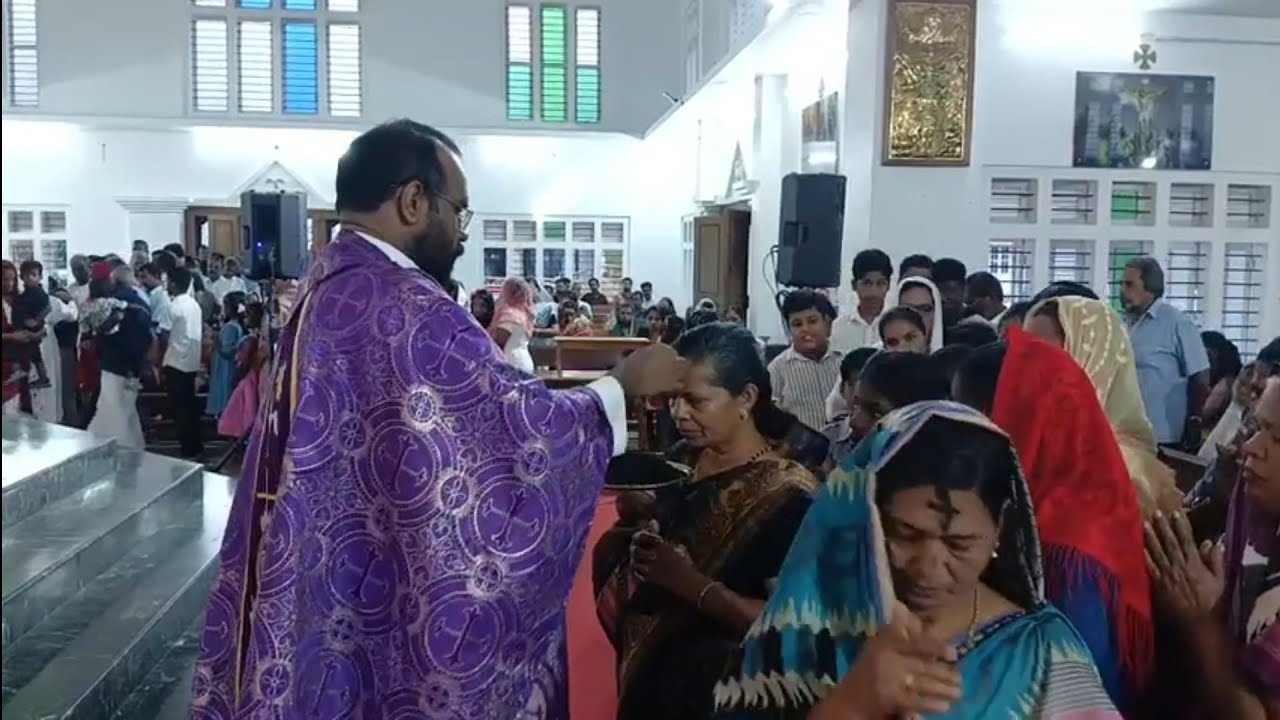 കൊല്ലം കുമ്പളം പള്ളിയിലെ വിഭൂതി തിരുന്നാൾ ദിവ്യബലി