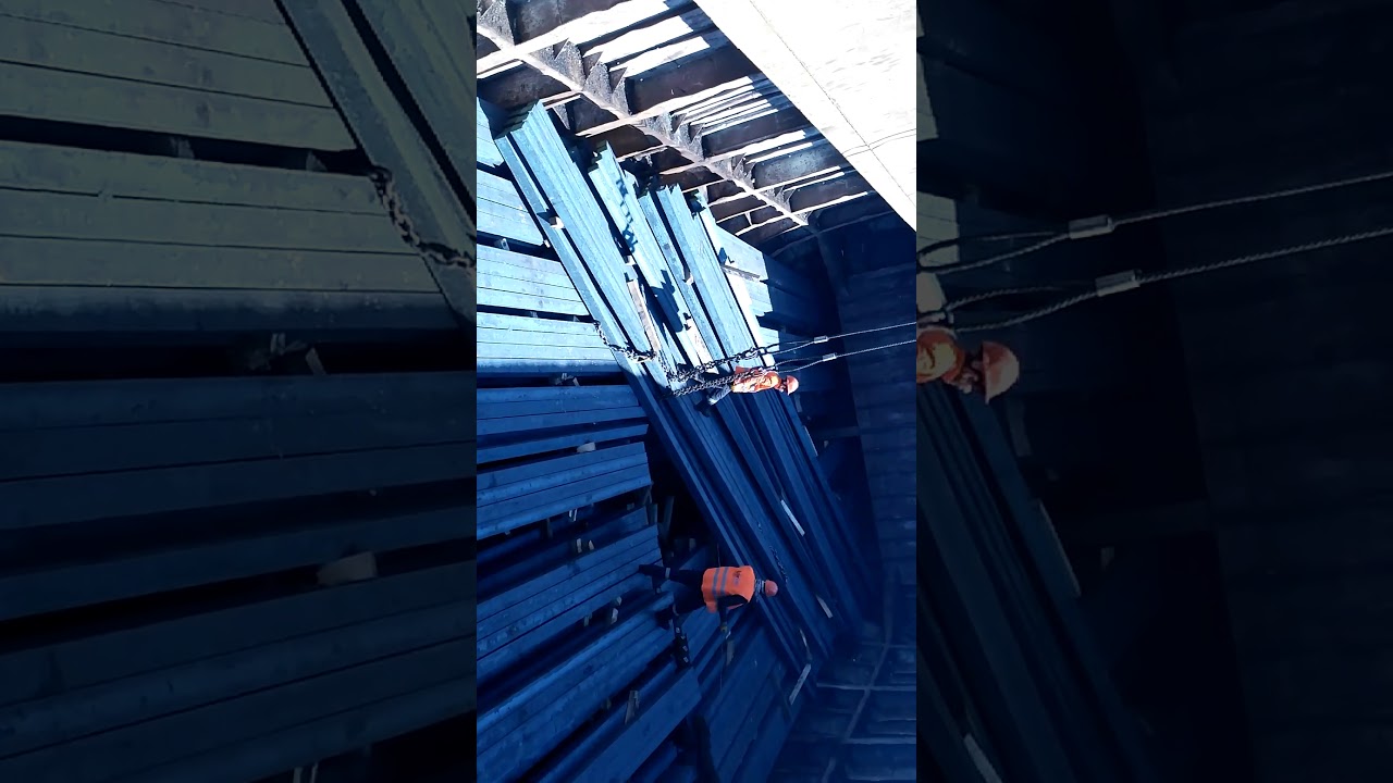 Kuru yük gemisi tahliye