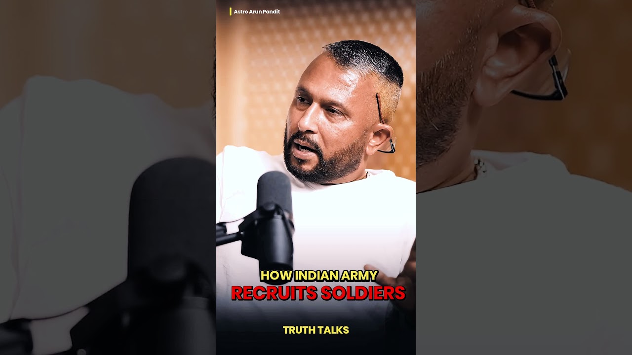 How Indian Army Recruits Soldiers ⚔️ | Ft. Col. Rajeev Bharwan
