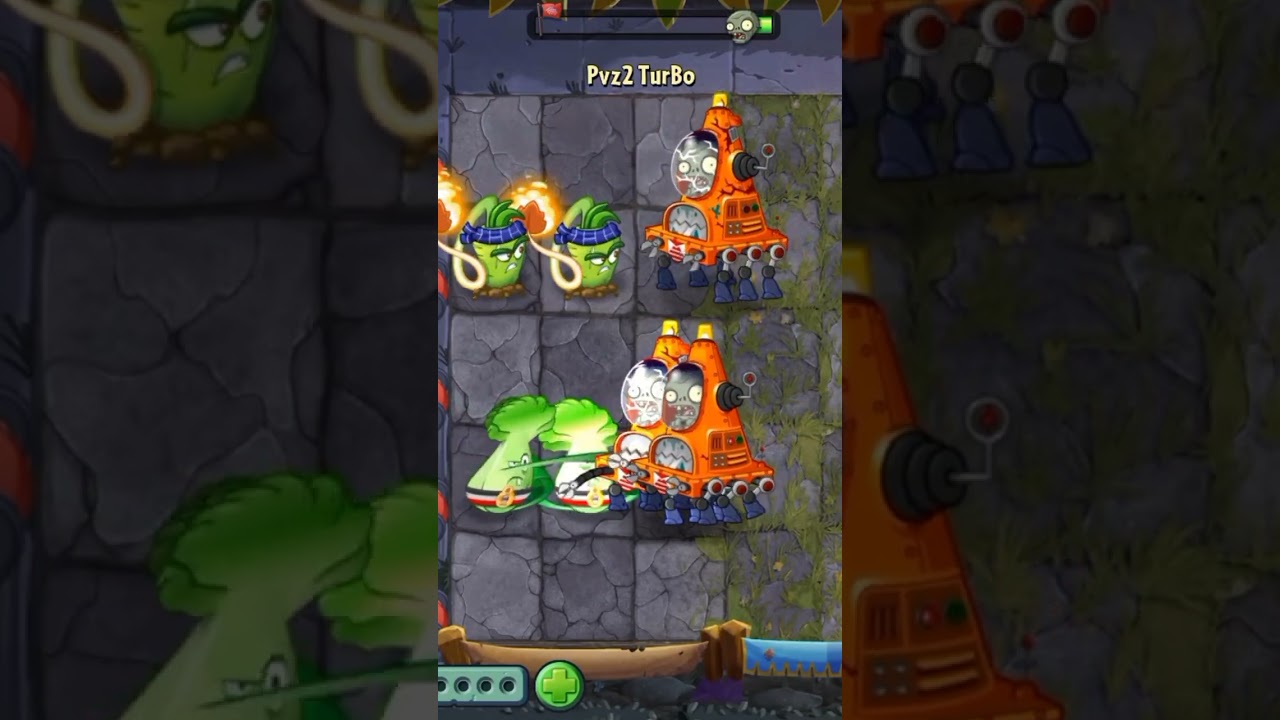 Pvz2 - Wasabi Whip vs Bonk Choy Vs Robo Cone Zombies - Who Will Win? 
