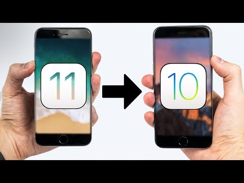 DOWNGRADE iOS 11 to iOS 10 - WITHOUT Losing Your Data!