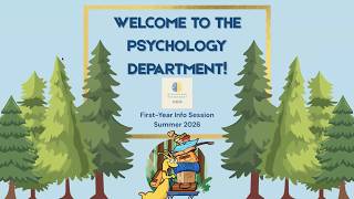 First-Year Info Session - Summer 2026