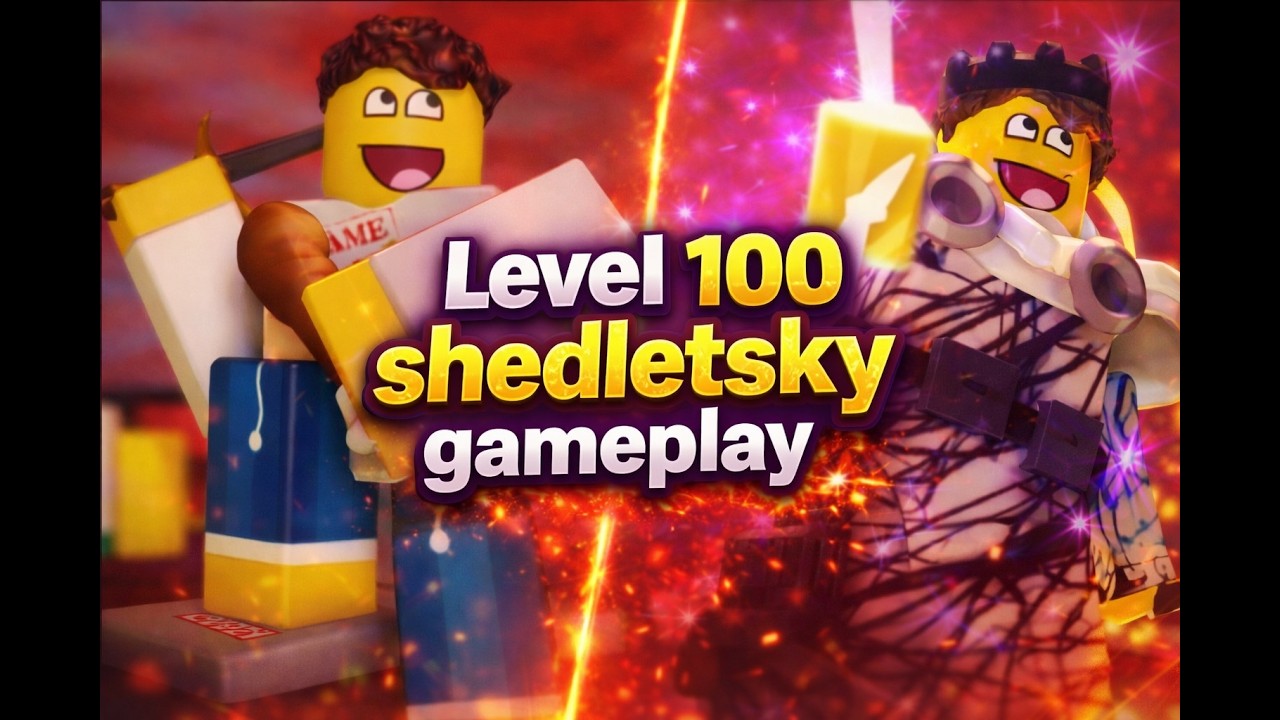 Level 100 Shedletsky gameplay