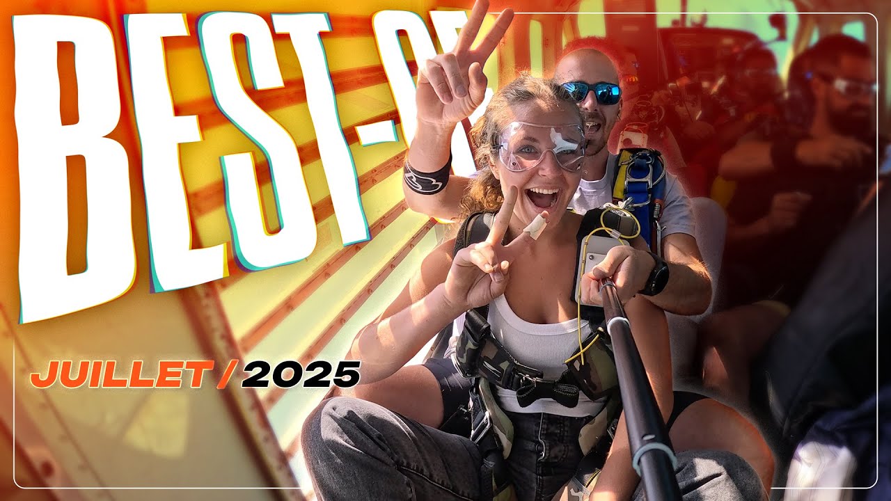 SAUT EN PARACHUTE | Best Of JUILLET 2025