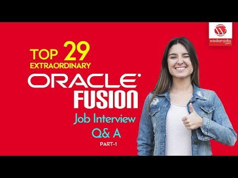 Oracle Fusion Interview