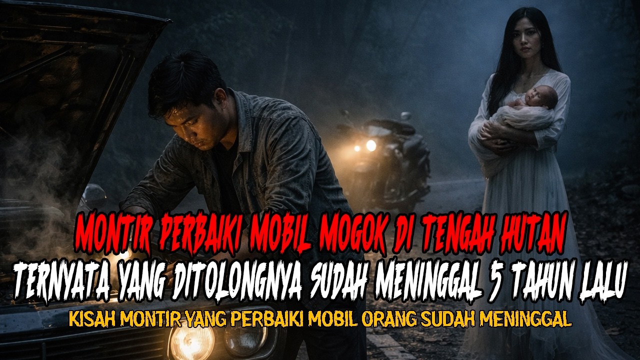 NGERI !! MONTIR INI MENOLONG MOBIL MOGOK TERNYATA SUDAH MENINGGAL 50 TAHUN LALU