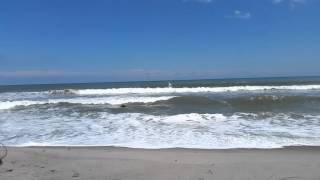 Waves, courtesy of Hurricane Joaquin 10/3/2015