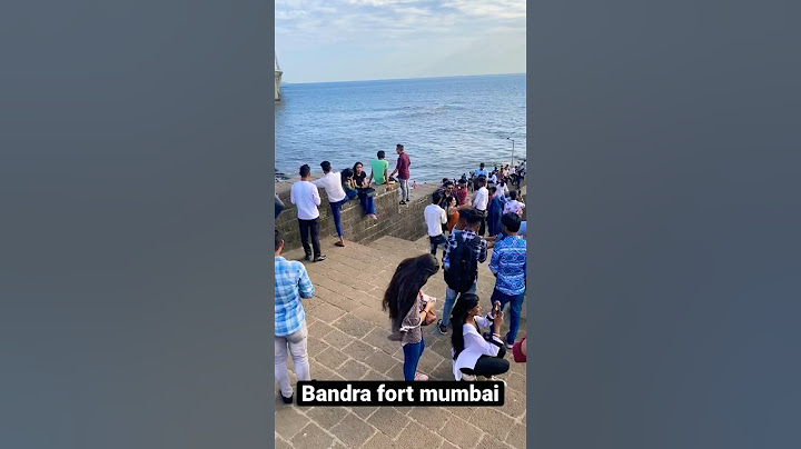 Bandra fort mumbai #mumbai bandra siling #shortvideo