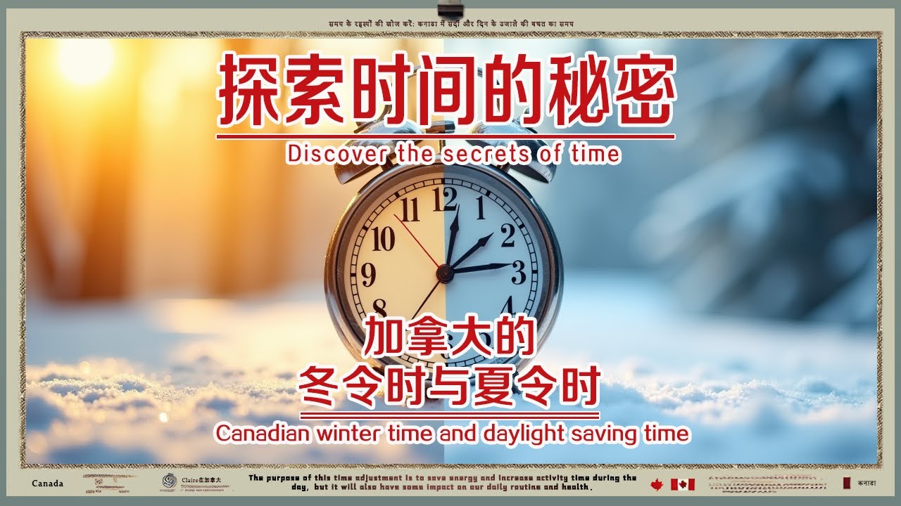 一分钟讲清楚北美这边的夏令时和冬令时- YouTube