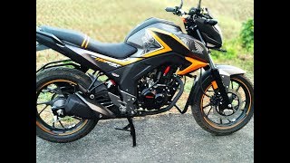 What i bought with money from  youtube  2018 Honda cb Hornet 160 R