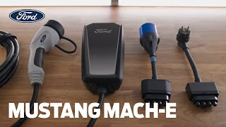 Electric vehicle (EV) charging cables | Mustang Mach-E | Ford Ireland