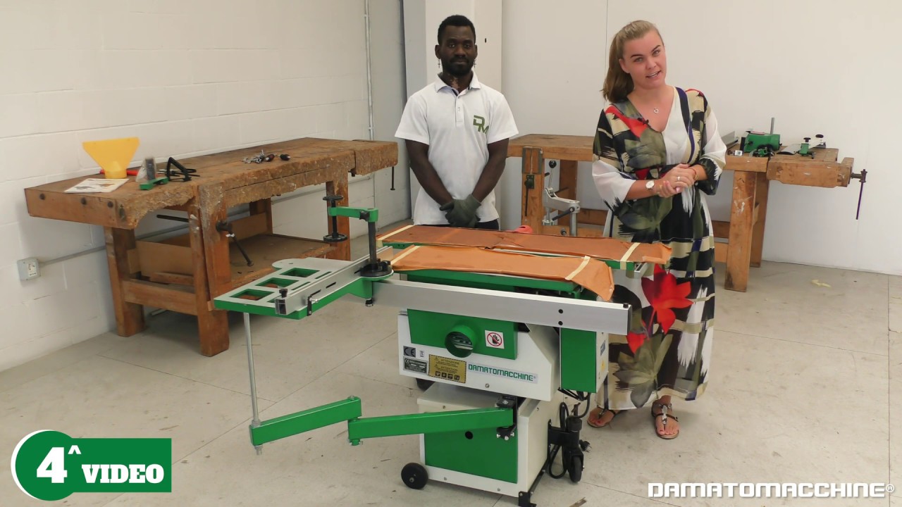 Montaggio Combinata per il legno Discovery Super, Quarta fase