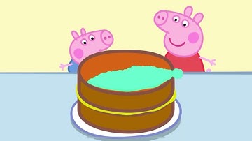 Peppa Pig Party Time - Preparing Cakes Funny Game in English #peppapig #gameplay #games #funny