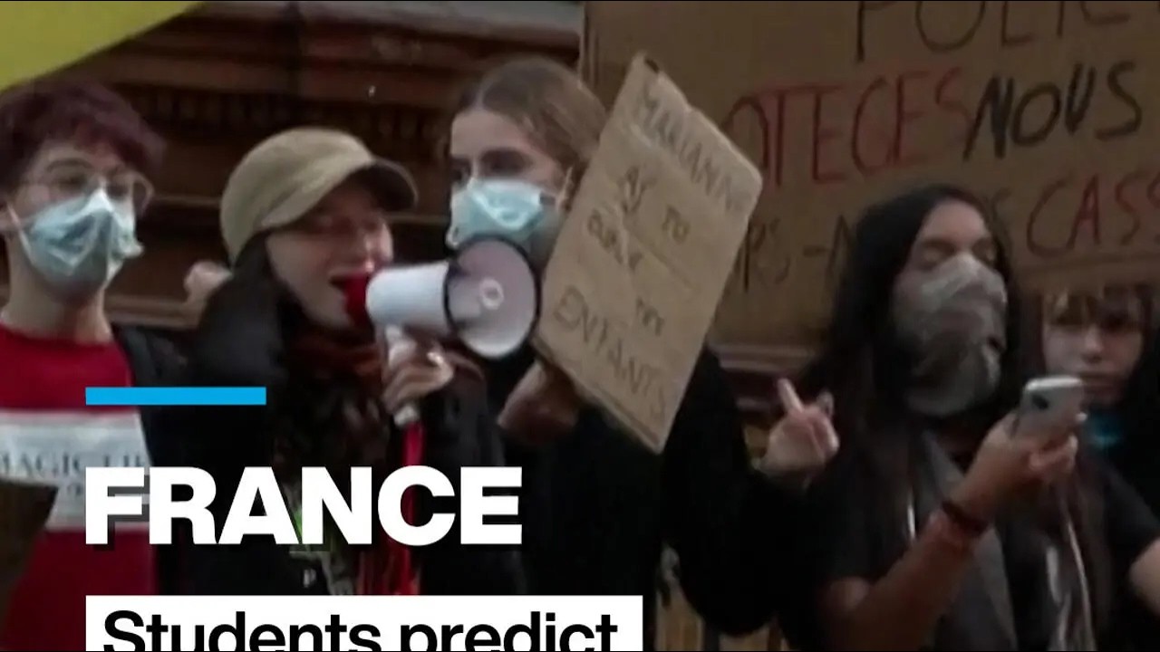 French high school students predict escalation of protests • FRANCE 24 English