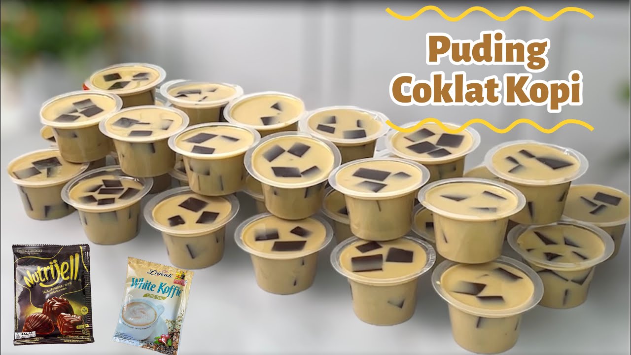 Bund kalau ada acara di rumah bikin puding ini aja InsyaAllah semua suka‼️puding coklat kopi