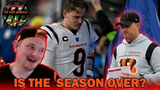 A Bengals fan reacts to his own reaction to Joe Burrow's DEVASTATING injury