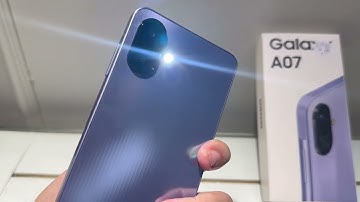 How To Turn Torch ON / OFF On Samsung Galaxy A07 | Turn Flashlight ON / OFF