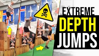He Depth Jumped 96 INCHES!