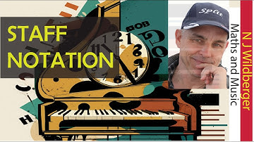 Standard Staff Notation Issues | Maths and Music | N J Wildberger