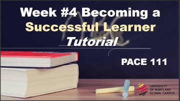 PACE 111 Week #4 Becoming A Successful Learner Tutorial