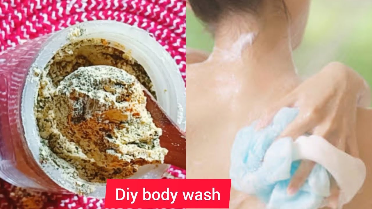 diy body scrub for pigmentation//hommade bodywash for glowing skin//100