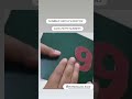 NUMBER-GROUP EXERCISE |SAND-PAPER NUMBERS #montessori