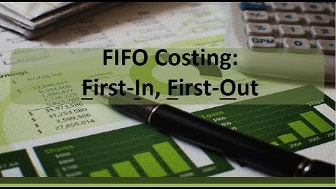 Current Asset Inventory: Periodic FIFO Valuation