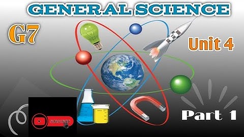 Grade 7 | General Science | Unit 4 | Part 1