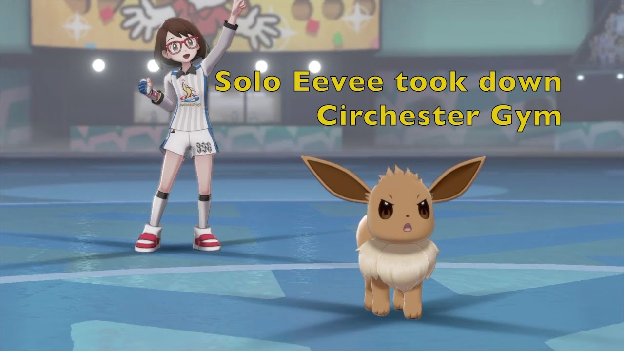 Can an Eevee take down Circhester gym alone? | Pokemon Sword & Shield