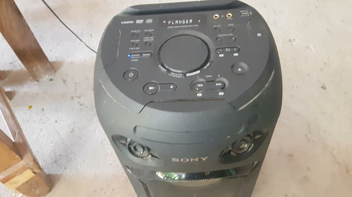 Đánh giá loa sony mhc v21d