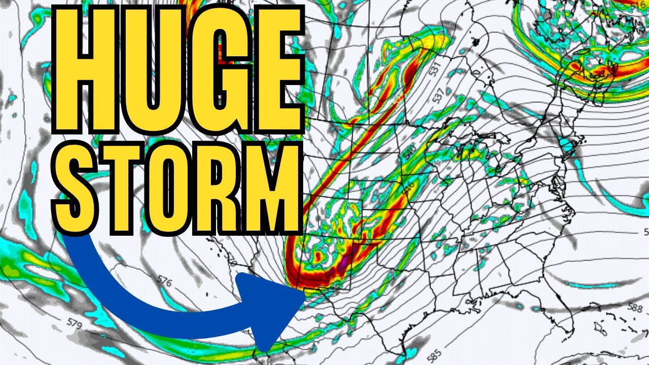 Huge Storm Coming! Tornadoes, High Winds & Flash Flooding... - YouTube