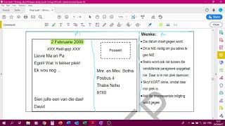 Afrikaans Graad 12   Poskaart