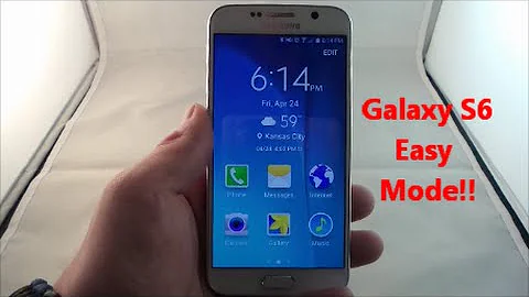 Samsung Galaxy S6 - Easy Mode
