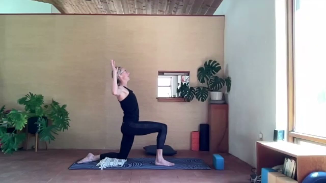 LRC Monday Zoom Yoga: Upper Body and Breath 30-minute practice.