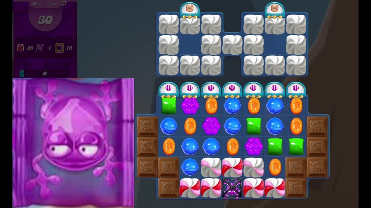 Candy Crush Saga Level 547 YouTube