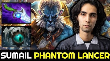 SUMAIL Phantom Lancer Carry the Game ft Beautiful Rubick Plays 7.28 Dota 2