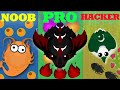 NOOB vs PRO vs HACKER In Mope.io