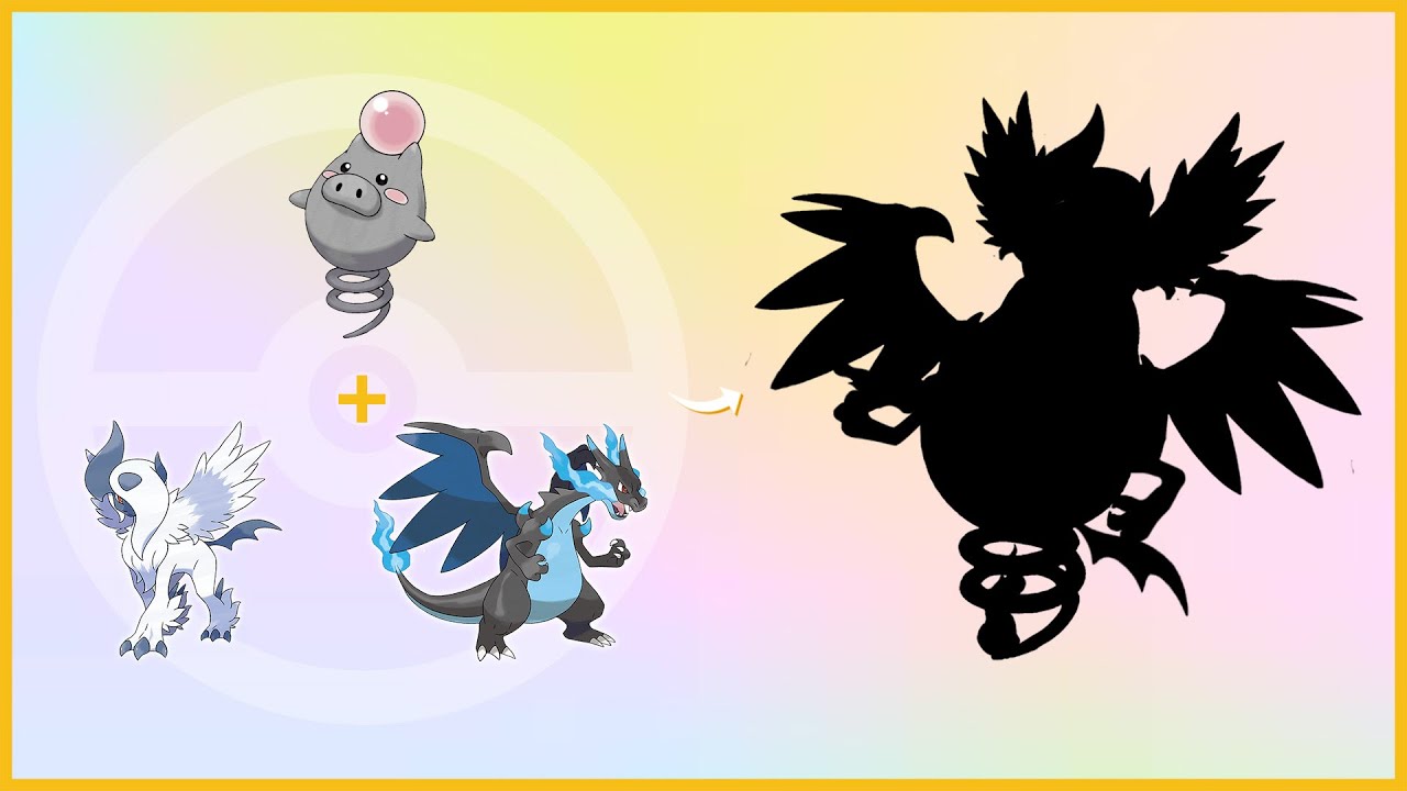 Pokemon Fusion | Spoink + Mega Absol + Mega Charizard X - YouTube