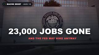 The Fed Is About to Raise Rates Into a Shrinking Economy | Daily Brief Aug 12