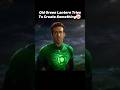 Old Green Lantern Tries To Create Something Vs New Green Lantern 