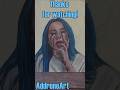 Happier than ever | Acrylic Portrait Painting #portraitfeed #billieeilish #realismpainting