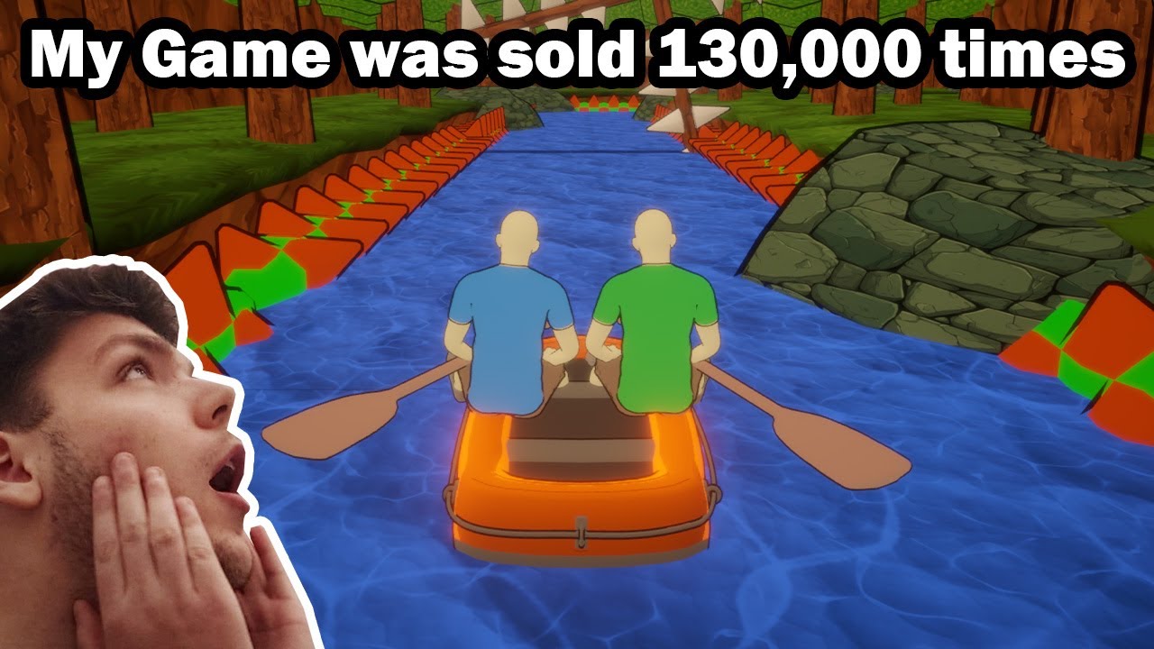 My Game was sold 130,000 times on Steam | Paddle Paddle Paddle - YouTube