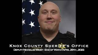 Knox County Deputy Nicholas Weist Funeral Procession