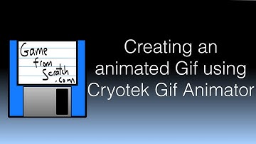 Creating an animated gif using Cyotek Animated Gif Creator