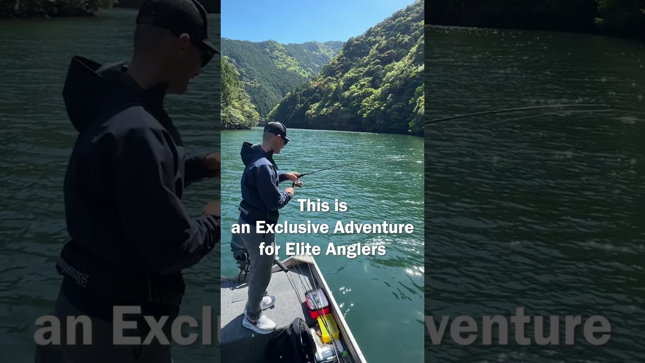 An experience adventure for elite anglers
