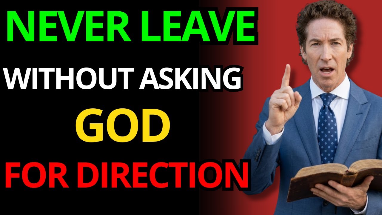 JOEL OSTEEN REVEALS: PRAY LIKE THIS AND GOD WILL RESTORE YOU DURING YOUR SLEEP