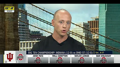 GET UP | Ohio State is UNSTOPPABLE 🔥Josh Pate & Dan Orlovsky predicts Indiana will get crushed by OH
